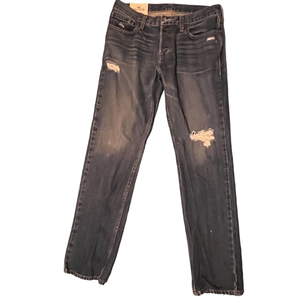 HOLLISTER jeans. Button fly. Gently worn.